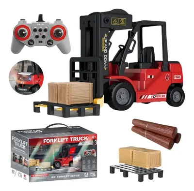 Immagine prodotto di Carrello elevatore telecomandato con accessori – pallet, funzione fumo, veicolo RC