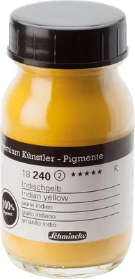 Produktbild von Schmincke 100ml Pigmente Indischgelb Pigmente 18 240 055