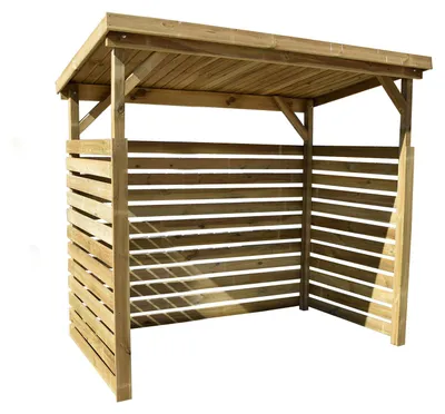 Produktbild von Brennholzlager 663 B Gr.1 B x T x H 260 x 130 x 204