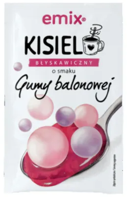 Image de Emix Kisiel au goût de bonbon gonflable 30 g