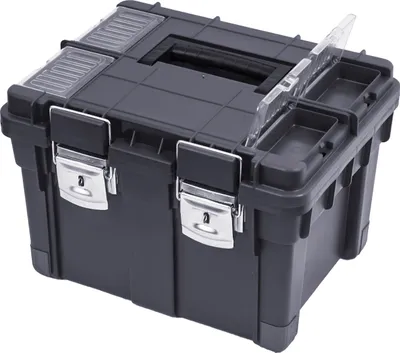 Imagen del producto de Cajas De Herramientas Compactas Hd, Negras - Skrz N9436