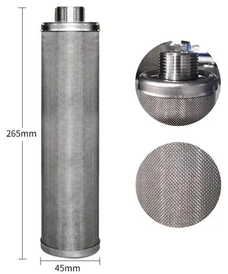 Immagine prodotto di Filtro per acqua con risciacquo a controcorrente - Cartuccia prefiltro - Rete in acciaio inossidabile - Riutilizzabile - DN15 - 6 l/min - Modello 76-10 - Filtro centrale per l'acqua domestica