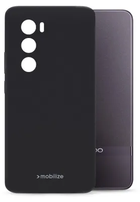Immagine prodotto di Mobilize Rubber Gelly Custodia per OPPO Reno 12 Pro - TPU Nero