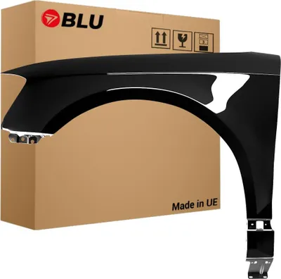 Image de BLU Aile Compatible avec Audi A3 8P II-generation LIFT LZ9Y Gauche Schwarz PhantomSchwarz | 2008-2012 | Avant | Peint| Prêt à Monter | Galvanisé