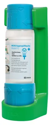 Produktbild von WERO Augenspülflasche Modell P5 mit Wandhalterung, 500 ml