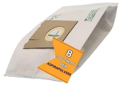 Staubsaugerbeutel 8er-Pack Vlies kompatibel Bosch Siemens