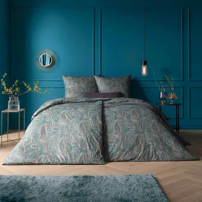 Produktbild von Estella Mako Interlock Jersey Bettwäsche Hannah salbei 155x220 cm + 80x80 cm