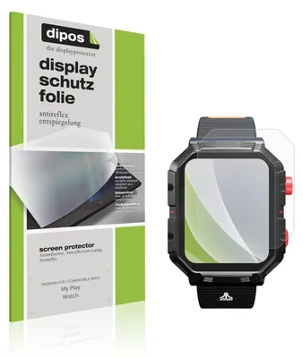 Produktbild von 6x Schutzfolie für My Play Watch matt Displayschutzfolie Folie Display Schutz dipos