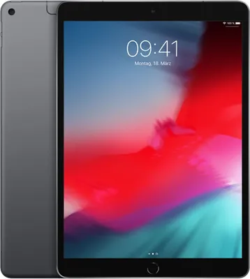 Produktbild von Apple iPad Air 2019 3 Gen Wi-Fi + Cellular Spacegray 256 GB Akzeptabel