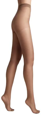 Produktbild von Conte elegant matte Damenstrumpfhose mit Seideneffekt - NUANCE 40 DEN - verstärkte Feinstrumpfhose Damen Strumpfhose extrem elastisch - Farbe Beige Gr
