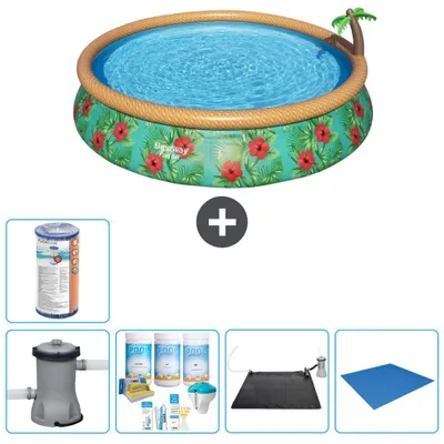 Zdjęcie produktu dla Bestway Fast Set, basen okrągły - 457x84 cm - 6 elementów, model S22037