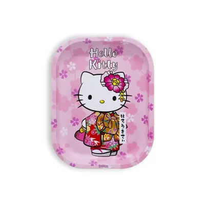 Produktbild von G-Rollz Small Tray 14x18cm Hello Kitty "Kimono Pink"