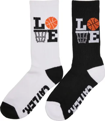 Immagine prodotto di Calzini Cayler & Sons Love Ballin, confezione da 2, nero/bianco - 47–50