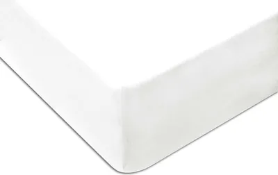 Produktbild von Spannbettlaken mit Gummiband, Jersey 70x140 Weiß