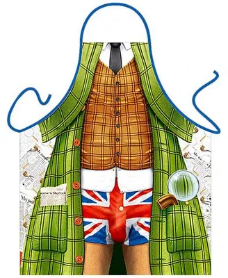 Immagine prodotto di Grembiule Sherlock Holmes Verde