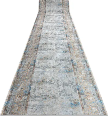Zdjęcie produktu dla CHODNIK podgumowany DO PRANIA LOTUS BORDERO 95111 / beż 80cm szary 80x400 cm