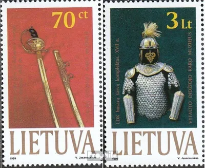 Produktbild von Briefmarken Litauen 1999 Mi 712-713 (kompl.Ausg.) postfrisch Vytautas