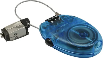 Produktbild von InLine® Notebook Sicherheitsschloss, mit Zahlenkombination, aufrollbar