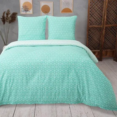 Produktbild von Famanu Bettwäsche Set - Weiches Mikrofaser Bettbezug 140 x 200 cm mit 1 Kissenbezug 65 x 65 cm