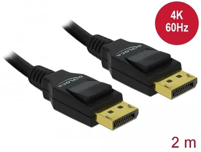 Produktbild von Delock - DisplayPort-Kabel - DisplayPort (M) zu DisplayPort (M) - 2 m