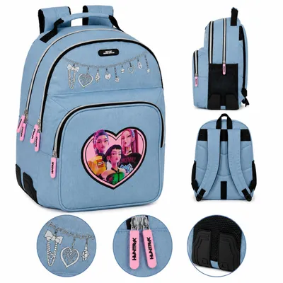 Zdjęcie produktu dla Plecak Demon Hunters Kpop Huntrix 42 cm