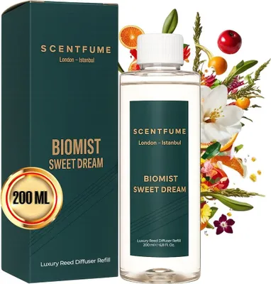 Produktbild von Scentfume Reed Diffuser Nachfüllung 200 ml | Langanhaltendes Raumduftöl