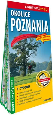 Zdjęcie produktu dla Okolice Poznania laminowana mapa turystyczna 1:75 000