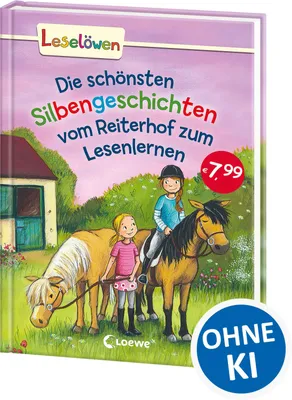 Produktbild von Leselöwen - Das Original - Die schönsten Silbengeschichten vom Reiterhof zum Lesenlernen