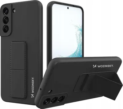 Image de Wozinsky Kickstand Case Silicone Case with Stand Samsung Galaxy S22+ Black