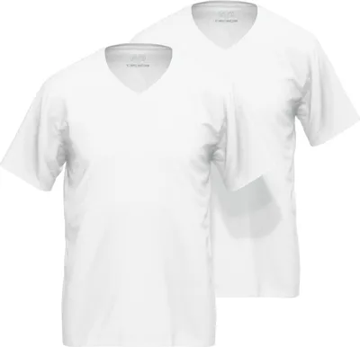Produktbild von CECEBA Herren Shirt weiß uni 2er Pack Größe: 56