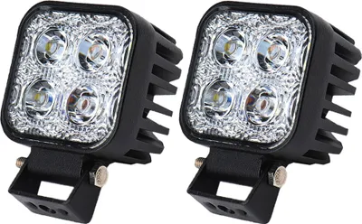 Produktbild von Greenmigo 2X 12W LED Arbeitsscheinwerfer IP67 Offroad Lampe Scheinwerfer LED Arbeitslicht 12V 24V Zusatzscheinwerfer Rückfahrscheinwerfer