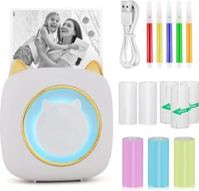 Zdjęcie produktu dla Mini drukarka do naklejek – drukarka do naklejek – maszyna do naklejek – mini drukarka do naklejek – drukarka do naklejek
