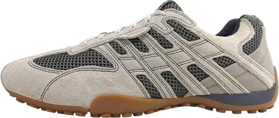 Produktbild von Geox Snake Original Herrenschuhe sportlicher Schnürer Grau Freizeit