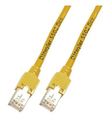 Produktbild von EFB RJ45 Patchk. S/UTP,Cat.5e,TM11,Dätw.CU 5502 PVC,2m,gelb