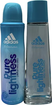 Produktbild von Adidas Pure Lightness EDT 75 ml + Deo Spray 150 ml Set