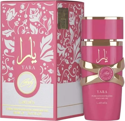 Image de Lattafa Yara Candy Huile parfumée pour femmes 20 ml