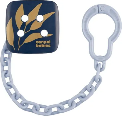 Produktbild von GOLDblaue Schnullerkette, Canpol