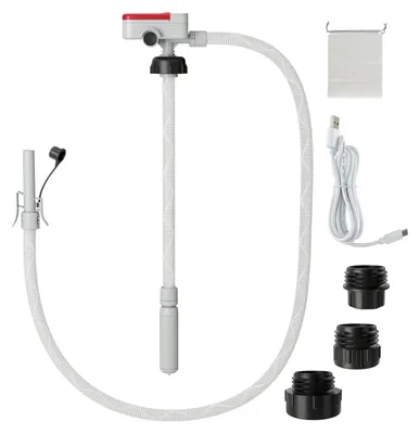 Image de Pompe électrique de transfert de carburant FANTASK avec capteur d'arrêt automatique, débit de 3,2 gallons par minute (essence)