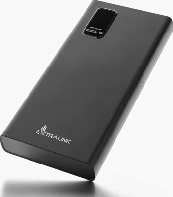 Obrázek produktu pro Powerbanka Extralink EPB-067B 10000mAh černá Powerbanka, rychlé nabíjení, USB-C