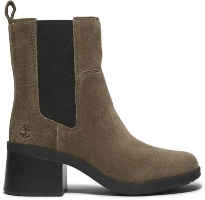 Produktbild von Timberland BELLEVAUX MID CHELSEA BOOT DK BROWN SUEDE W BLACK