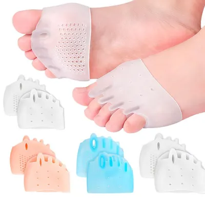 Produktbild von Teenscheider Silikon, 4 Paar, orthopädisch, atmungsaktiv, für Fußpflege