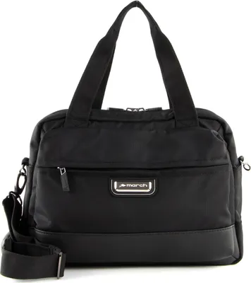 Produktbild von march Umhängetasche Schultertasche mit Laptopfach Bags Stow A´Way Shoulderbag Black schwarz