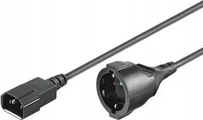 Produktbild von MicroConnect C14-Schuko-Buchse Verlängerungskabel 1,5m