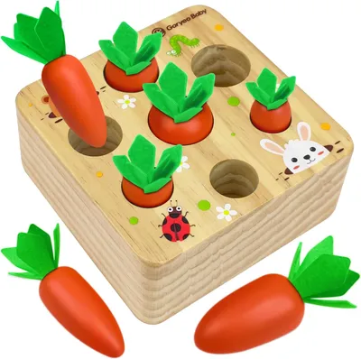 Image de Jouets en bois dès 1 an - Jouets Montessori - Jouets éducatifs pour les enfants de 12 mois