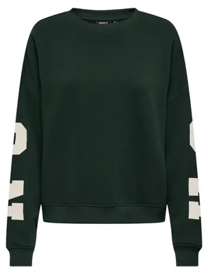 Produktbild von Only ONLSWEAT L/S BACK/SLEEVE PRINT SWT Scarab/BIR L