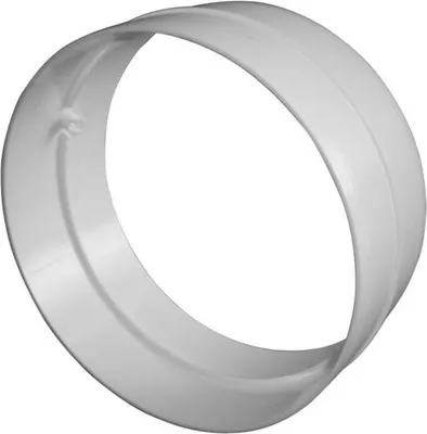 Produktbild von UPMANN Aussenverbinder Kunststoff DN125, weiß - 66567