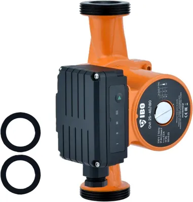 Produktbild von Umwälzpumpe IBO OVI 25-40/180 Heizungspumpe elektronisch gesteuert Energieeffizient EEI ≤ 0,23 | 50.0 l/min |