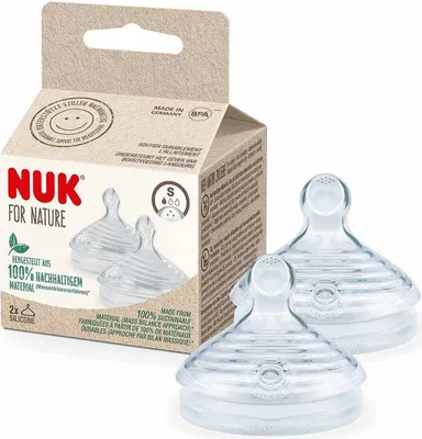 Produktbild von Nuk For Nature Teat S 2 Units