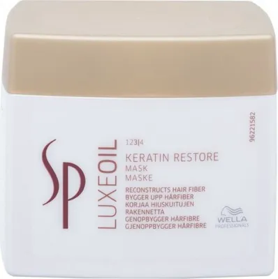 Immagine prodotto di SP Luxeoil Maschera per capelli alla cheratina per donne 400 - Wella Professionals