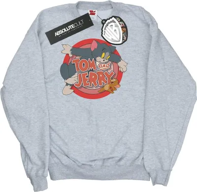 Produktbild von Tom and Jerry - "Classic Catch" Sweatshirt für Herren BI1940 (XL) (Grau)
